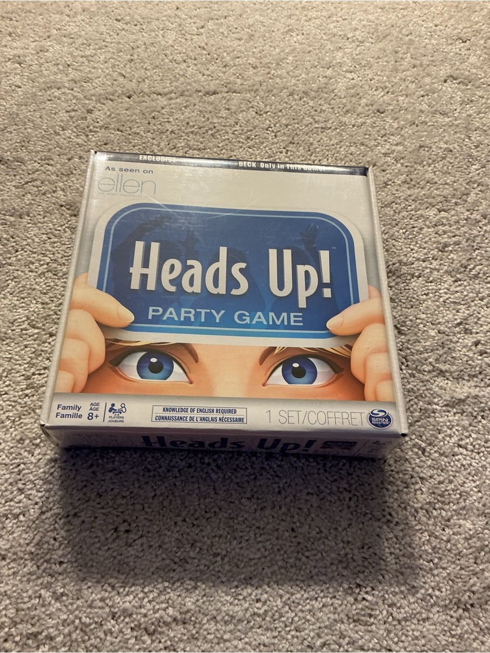 Heads Up! Party Game - Blue Edition